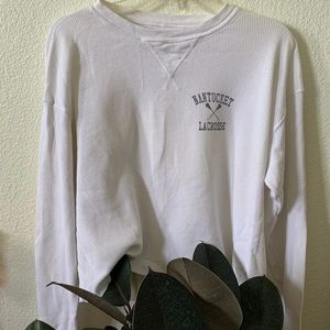 John Galt White Sweatshirt